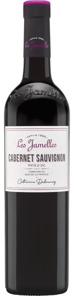 Французское вино Les Jamelles Cabernet Sauvignon красное сухое