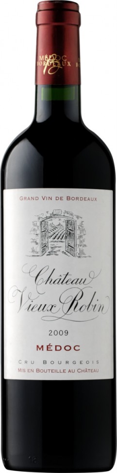 Французское вино Chateau Vieux Robin красное сухое