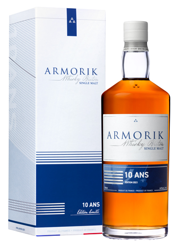 Виски Armorik 10 ans 46% 0,7 л п/уп · в подарочной упаковке