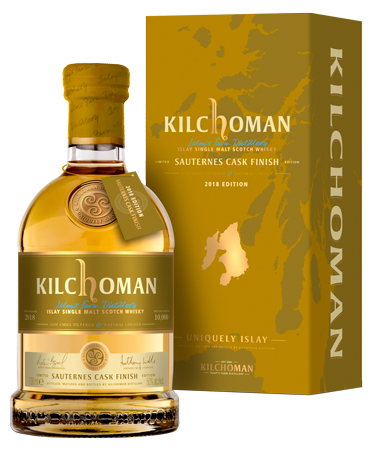 Виски Kilchoman Sauternes Cask 50% 0,7 л · в подарочной упаковке