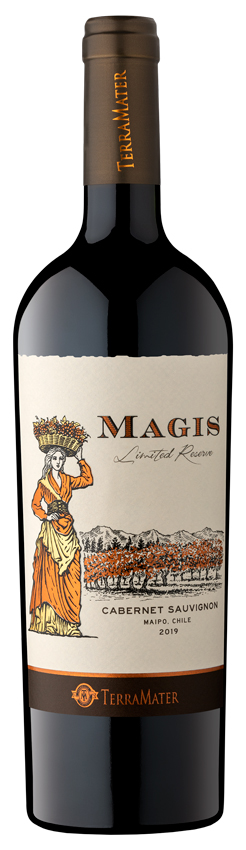 Вино TerraMater Magis Cabernet Sauvignon Limited Reserve 2020 14,5% 0,75 л