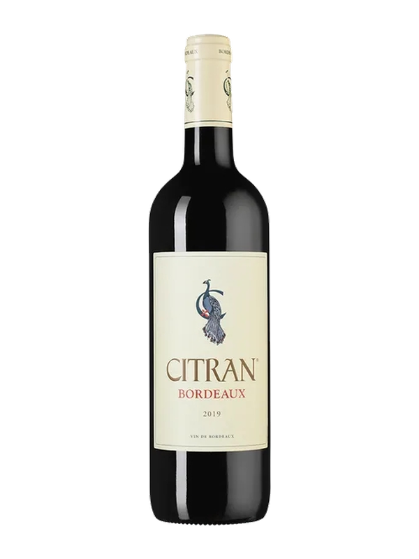 Вино ординарное сухое красное "Citran Bordeaux Superieur" 0.75 л.