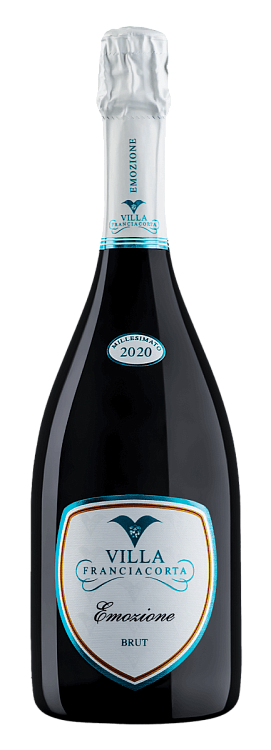 Игристое вино Brut Emozione Villa Franciacorta, 2020 г. · в подарочной упаковке