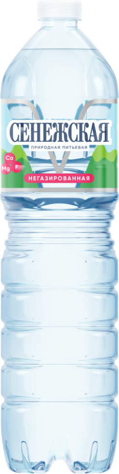 Вода природная питьевая Сенежская негазированная (ПЭТ) 1,5л