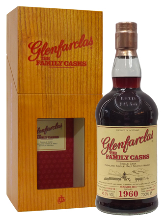 Виски Glenfarclas 1960 Family Casks 45,2% 0,7 л · в подарочной упаковке