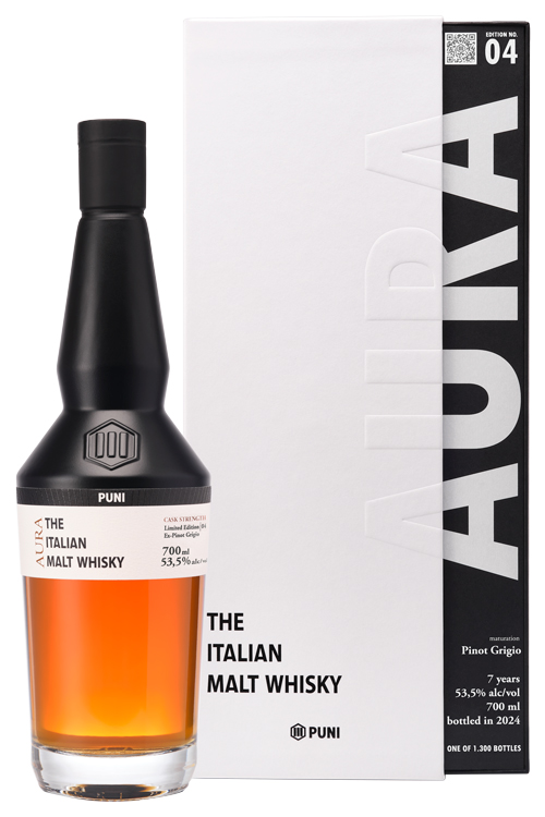 Виски Puni Aura Limited Edition (04) 53,5% 0,7 л п/уп · в подарочной упаковке