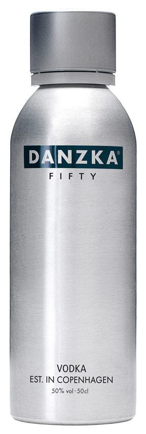 Водка Danzka Fifty 50% 0,5 л