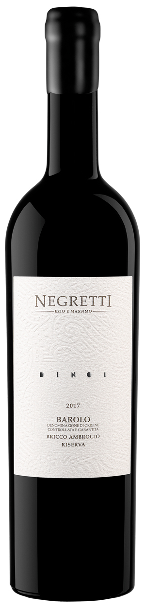 Вино Negretti Dinoi Barolo Bricco Ambrogio Riserva 2017 15% 0,75 л
