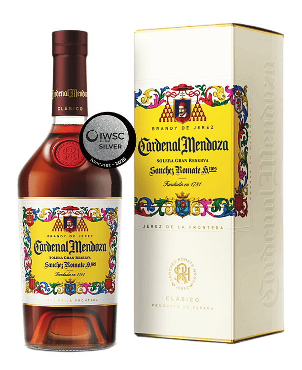 Бренди де Херес Solera Gran Reserva Cardenal Mendoza · в подарочной упаковке
