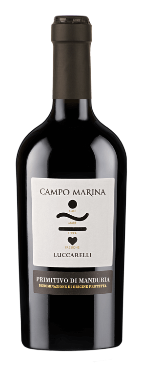 Вино Primitivo di Manduria Campo Marina Lucсarelli, 2024 г.