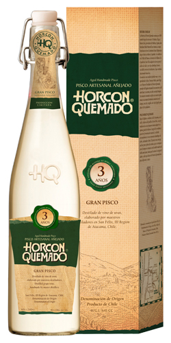 Писко Horcon Quemado Grand Pisco 3 Anos 46% 0,645 л