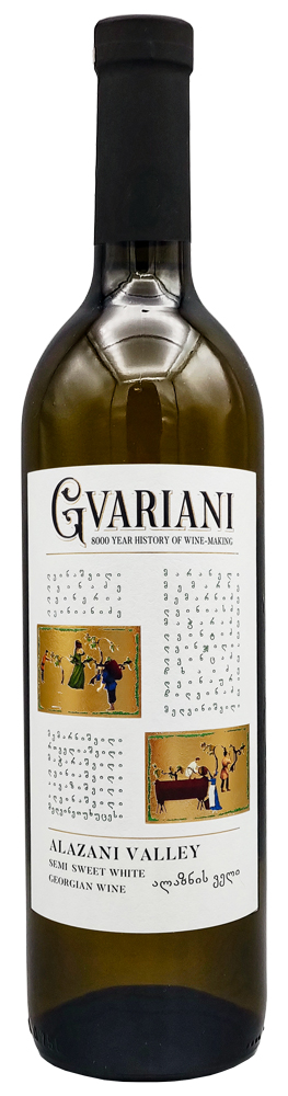 Вино Gvariani Alazani Valley 2024 12% 0,75 л