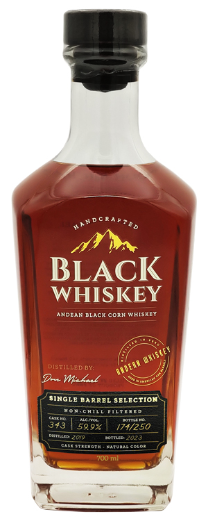 Виски Black Whiskey Single Barrel 59,9% 0,7 л