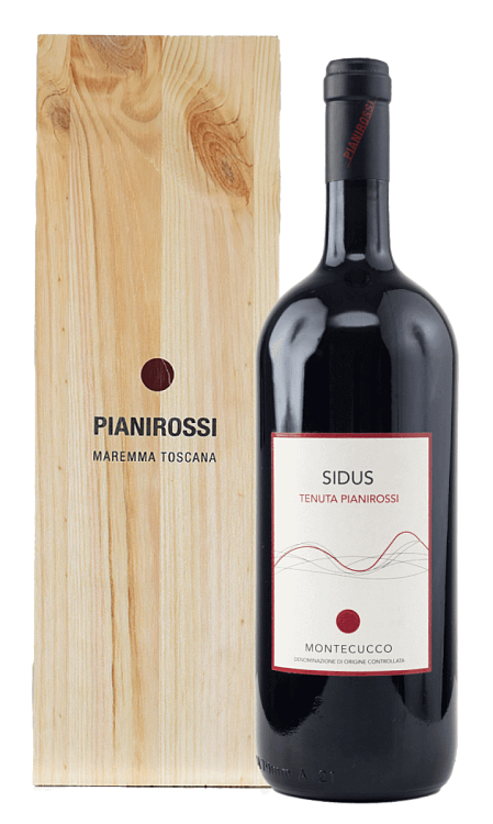 Вино Sidus Montecucco Pianirossi, 2017 г. · в подарочной упаковке