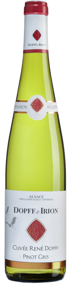 Французское вино Pinot Gris Cuvee Rene Dopff белое полусухое