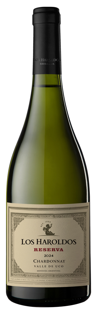 Вино Los Haroldos Chardonnay Reserva 2024 13,5% 0,75 л