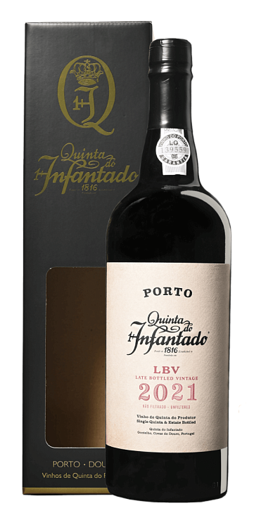 Портвейн Porto LBV Quinta do Infantado, 2021 г. · в подарочной упаковке