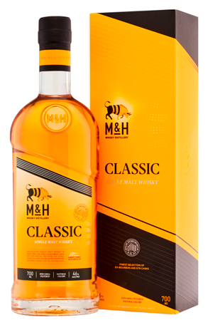 Виски M & H Classic 46% 0,7 л · в подарочной упаковке