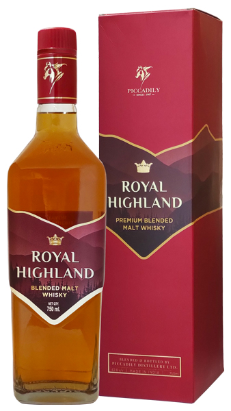 Виски Royal Highland Blended Malt Whisky 42,8% 0,75 л · в подарочной упаковке