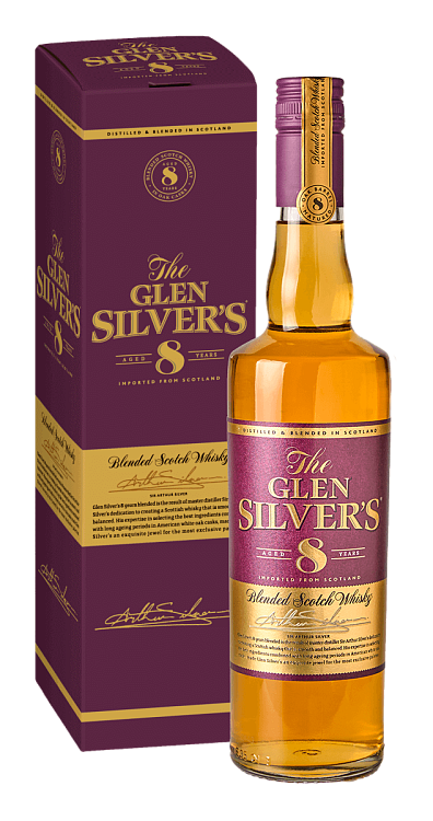 Виски Glen Silver’s 8 Years Old · в подарочной упаковке