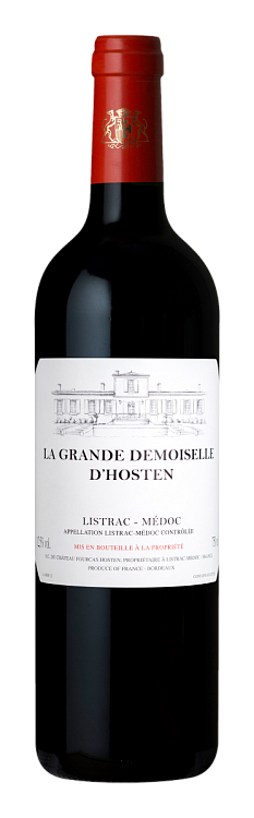 Вино La Grande Demoiselle d'Hosten Listrac-Medoc, 2011 г.