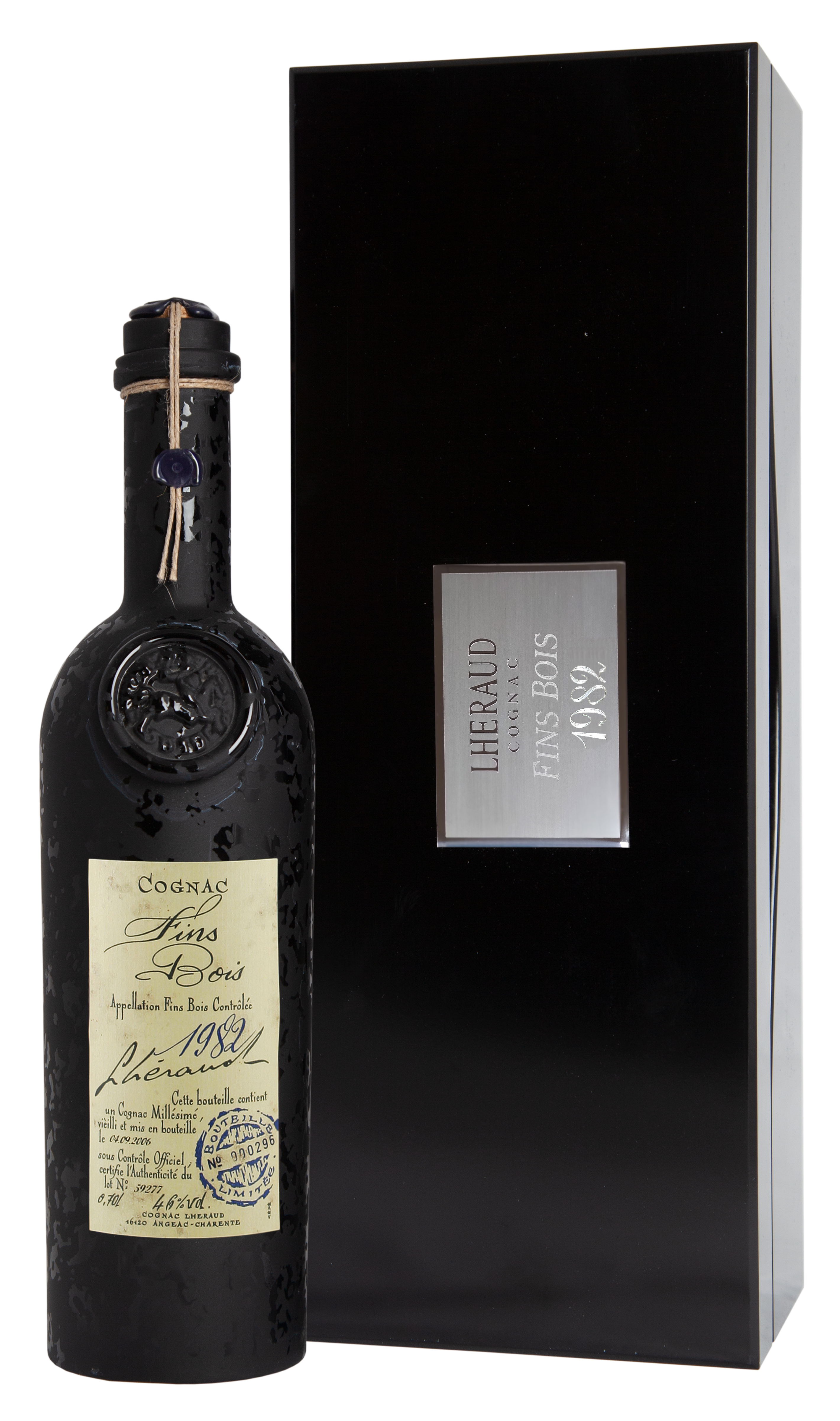 Коньяк Lheraud Cognac 1982 Fins Bois 46% 0,7 л