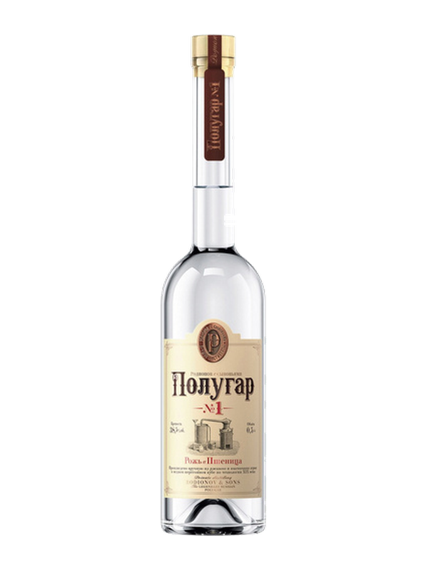 Полугар №1. Рожь и пшеница 0.5л
