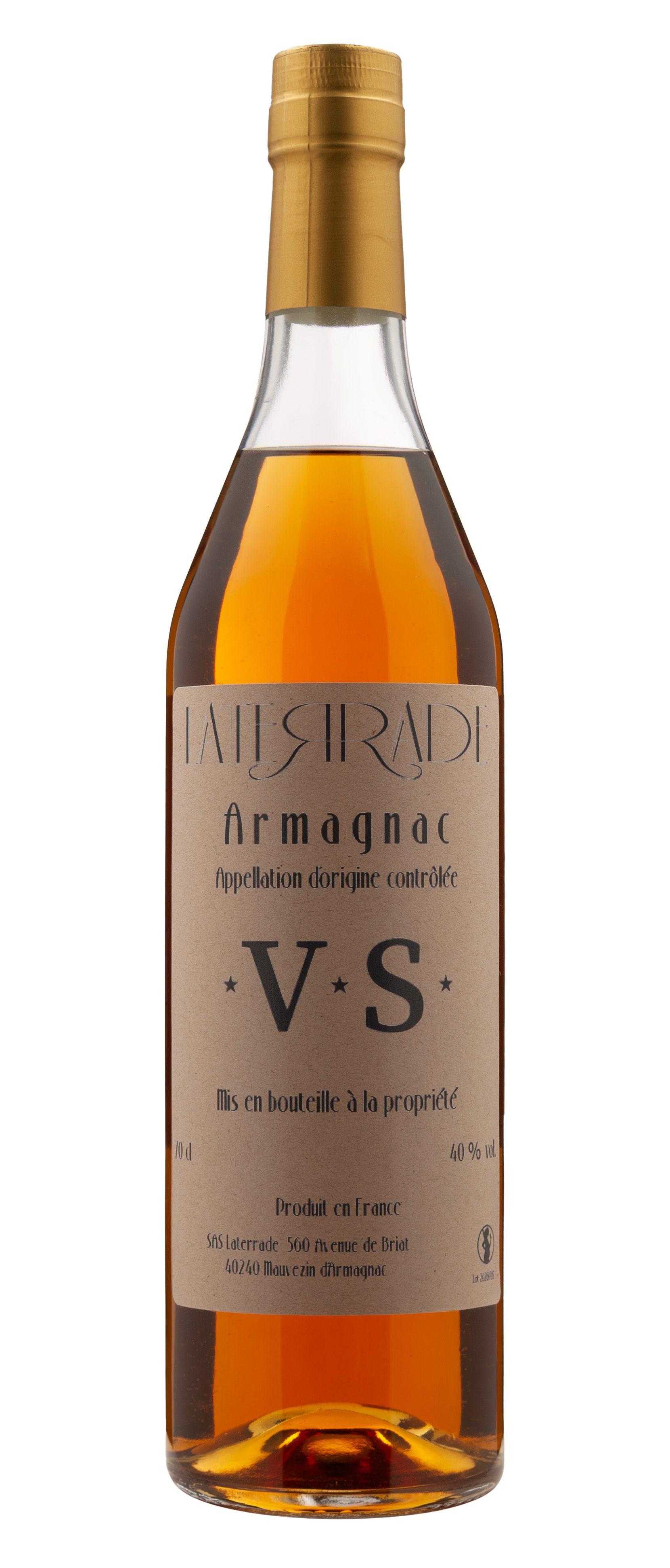 Laterrade, VS Armagnac, 2022