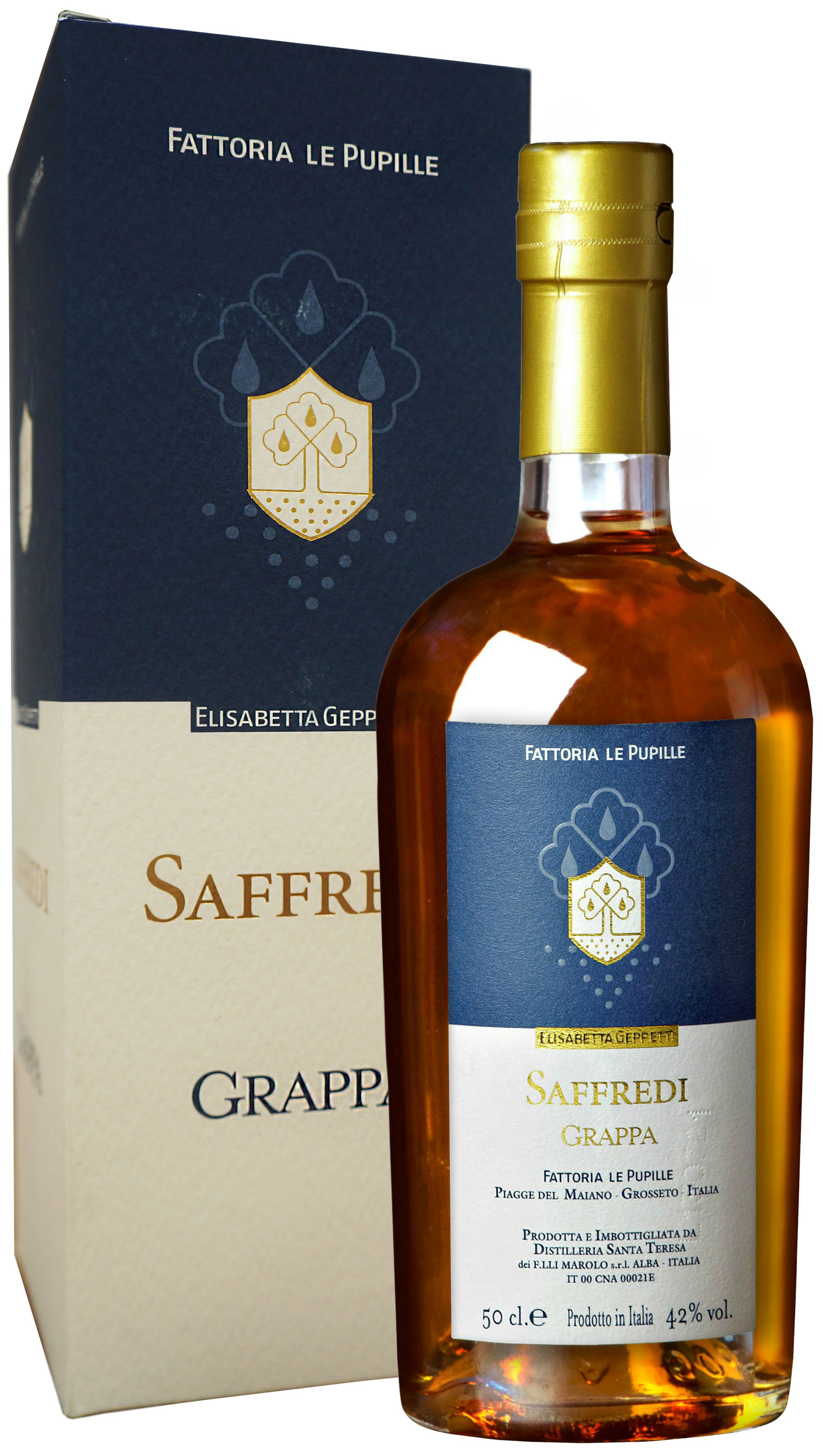Fattoria Le Pupille, Grappa Saffredi (Gift Box)