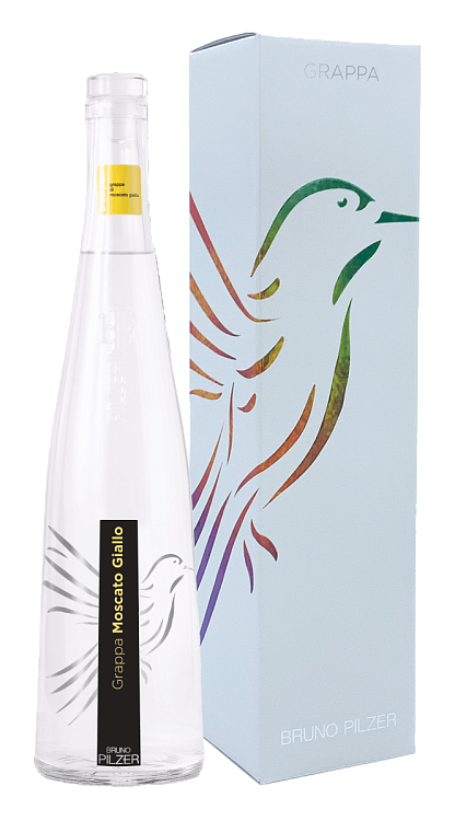 Граппа Moscato Giallo Bruno Pilzer · в подарочной упаковке