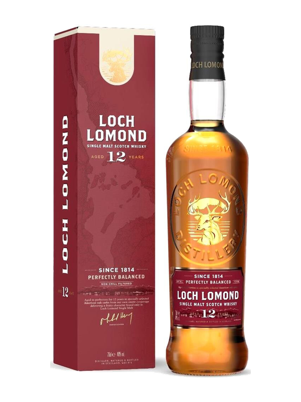 Виски солодовый "Loch Lomond Single Malt Scotch Whisky 12 YO" ПУ 46% 0.7 л.