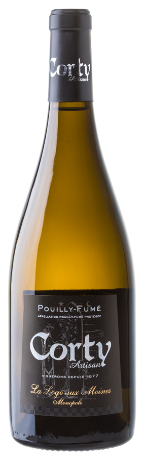 Вино Corty Artisan Pouilly Fume La Loge aux Moines Monopole 2019 14.5% 0,75 л