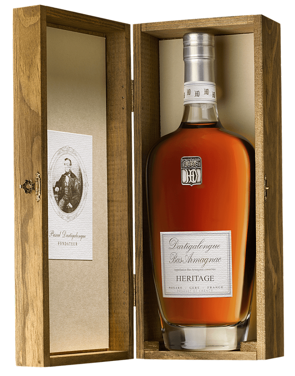 Арманьяк Heritage Bas Armagnac Dartigalongue · в подарочной упаковке