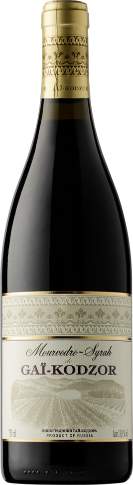 Вино Mourvedre-Syra de Gai-Kodzor красное
