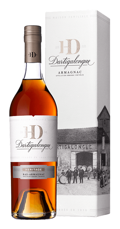 Арманьяк Heritage Bas Armagnac Dartigalongue · в подарочной упаковке