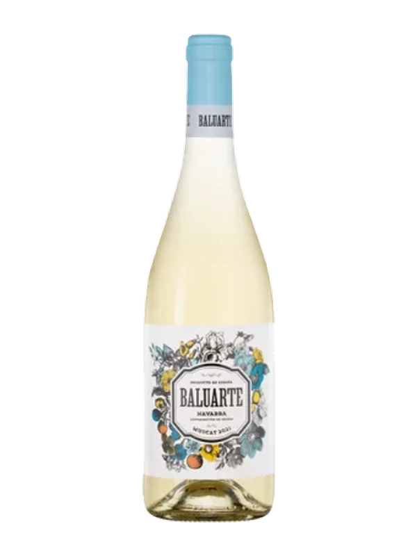 Вино ординарное полусухое белое "Baluarte Muscat" 0.75 л.