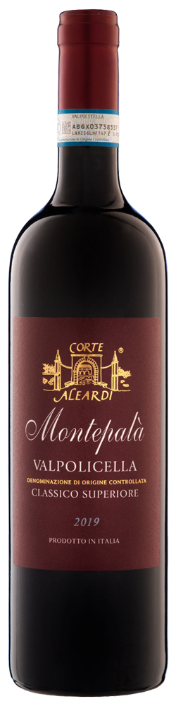 Вино Сorte Aleardi Valpolicella Classico Superiore Montepala 2019 14,5% 0,75 л