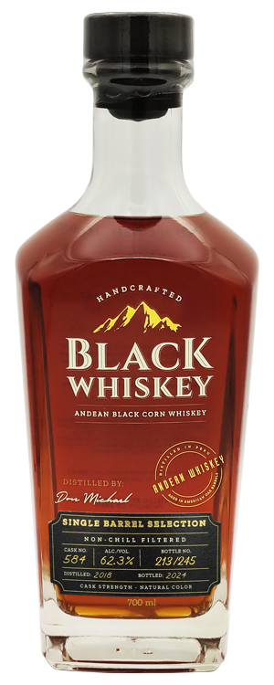 Виски Black Whiskey Single Barrel 62,3% 0,7 л