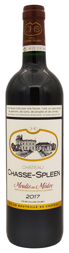 Вино Chateau Chasse-Spleen 2017 13% 0,75 л