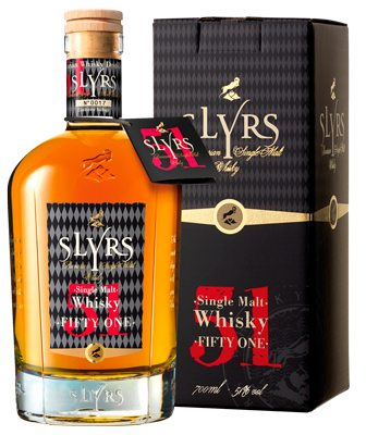 Виски Slyrs Fifty One 51% 0,7 л п/уп · в подарочной упаковке