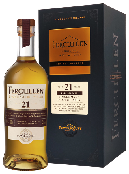 Виски Fercullen 21 Years Old Single Malt 46% 0,7 л п/уп · в подарочной упаковке