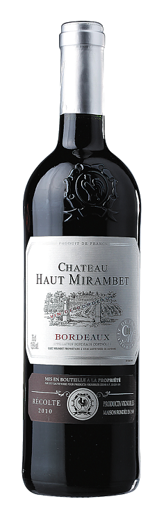 Вино Chateau Haut Mirambet Bordeaux, 2021 г.