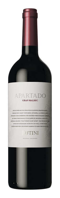 Вино Gran Malbec Apartado Rutini, 2022 г.