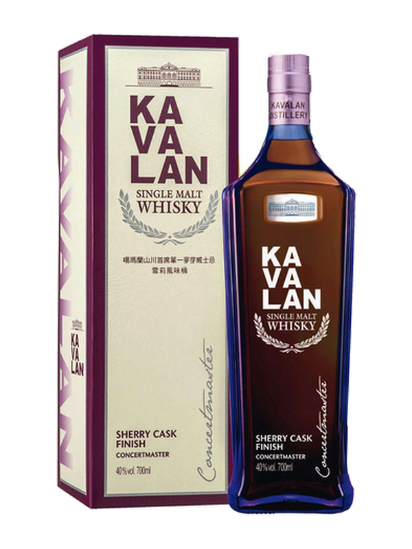 Kavalan Concertmaster Sherry Cask Finish, 0,7 л