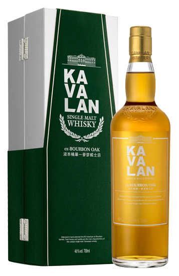 Виски Kavalan ex-Bourbon Oak 46% 0,7 л · в подарочной упаковке