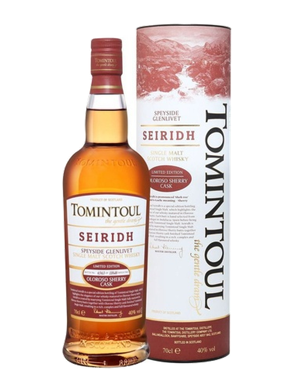 Tomintoul Seiridh Oloroso Sherry Cask, 0,7 л