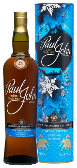 Виски Paul John Christmas Edition 2025 46% 0,7 л · в подарочной упаковке
