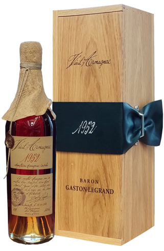 Арманьяк Baron G. Legrand 1952 Bas Armagnac 40% 0,7 л