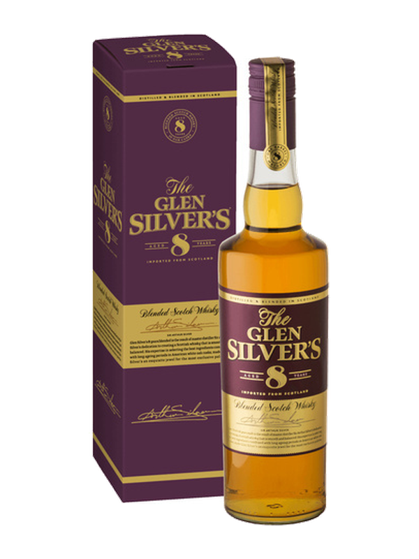 The Glen Silver’s 8 Year Old Blended Scotch Whisky, 0,7 л