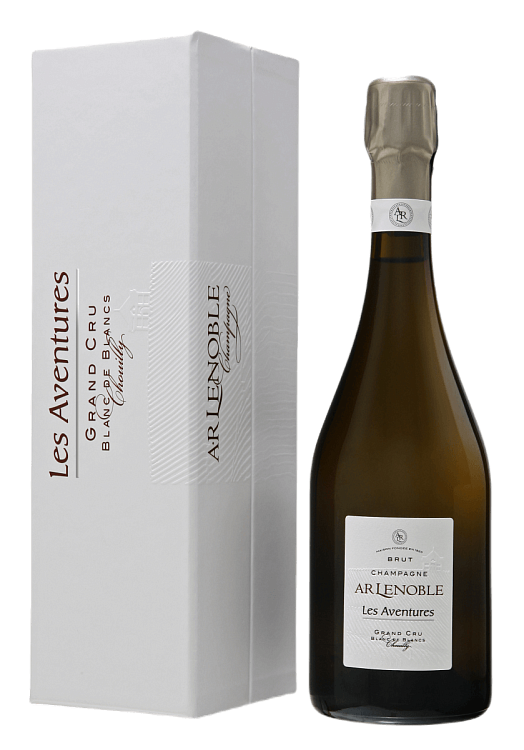 Шампанское Brut Blanc de Blancs Chouilly Grand Cru Les Aventures Champagne AR Lenoble · в подарочной упаковке